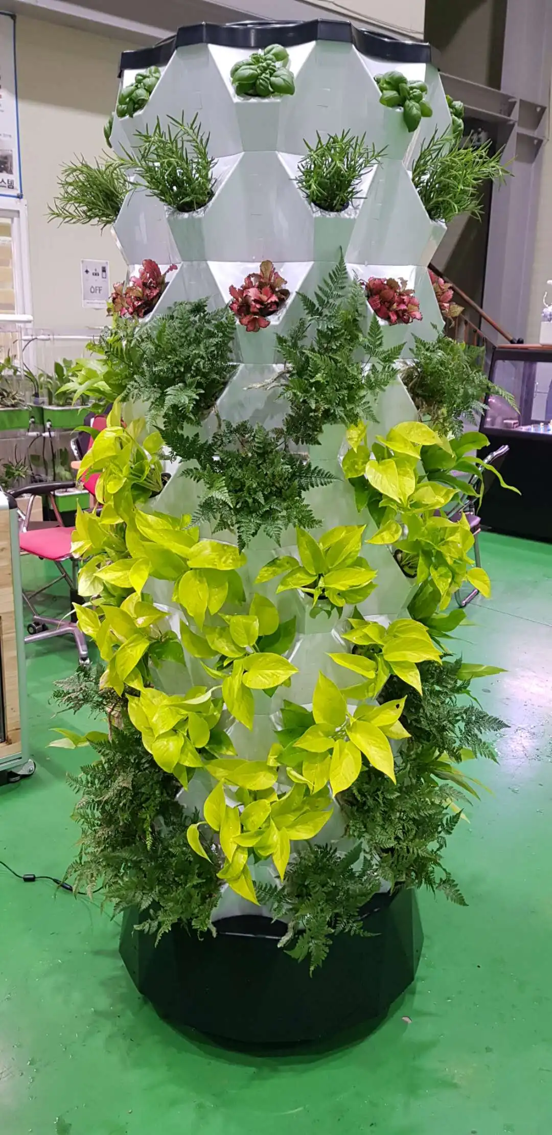 Skyplant Home Garden Vertical Grow Kit Indoor Grow System Hydroponics