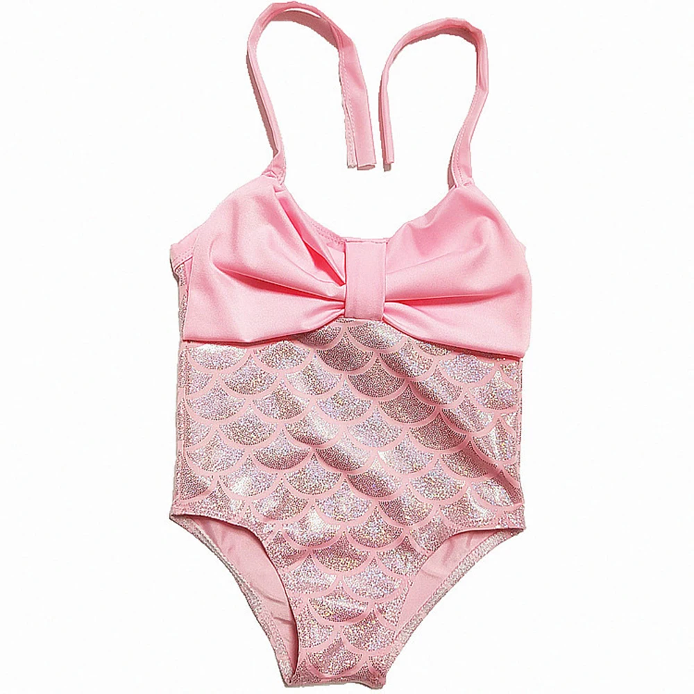 

Baby Summer One Piece Swimsuit For Kids Children Swimsuit Beach Bathing Suit Toddler Girls Beachwear Swimwear, 4 color