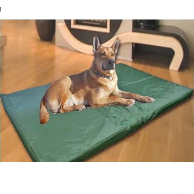

Tough Rectangle Orthopedic Dog Bed - Washable, Durable and Waterproof Dog Beds - Made for Small, Medium, XL & XXL Dogs, Green