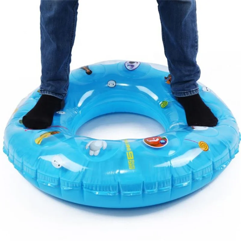 

Double Air Bag Swimming Rings Inflatable double Crystal Thickened Life-saving Swim Rings, Picture shows