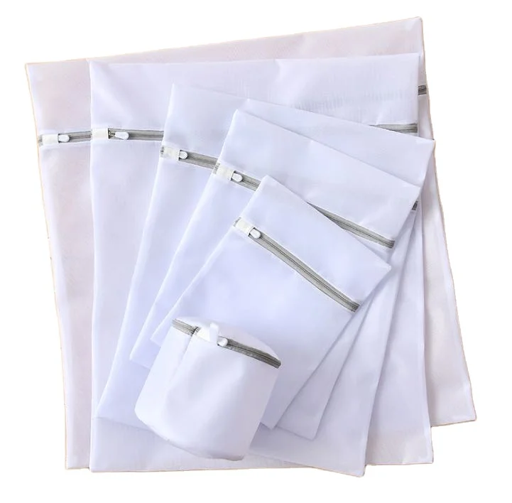 

Private Label Hot Selling Wholesale Eco-firendly Recycled RPET Laundry Mesh Bag for Washing Machine