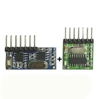 

433mhz Wireless wide voltage coding Transmitter decoding Receiver 4 CH output module For 433.92 Mhz Remote control