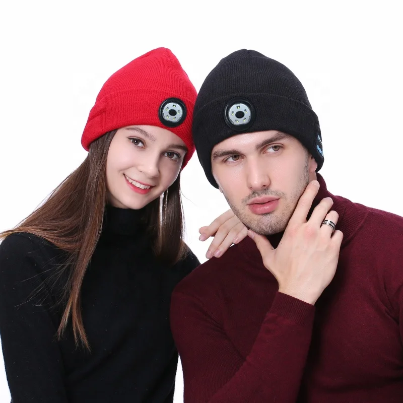 

Creatway Professional Smart BT LED flashlight music Hat With TWS earbuds
