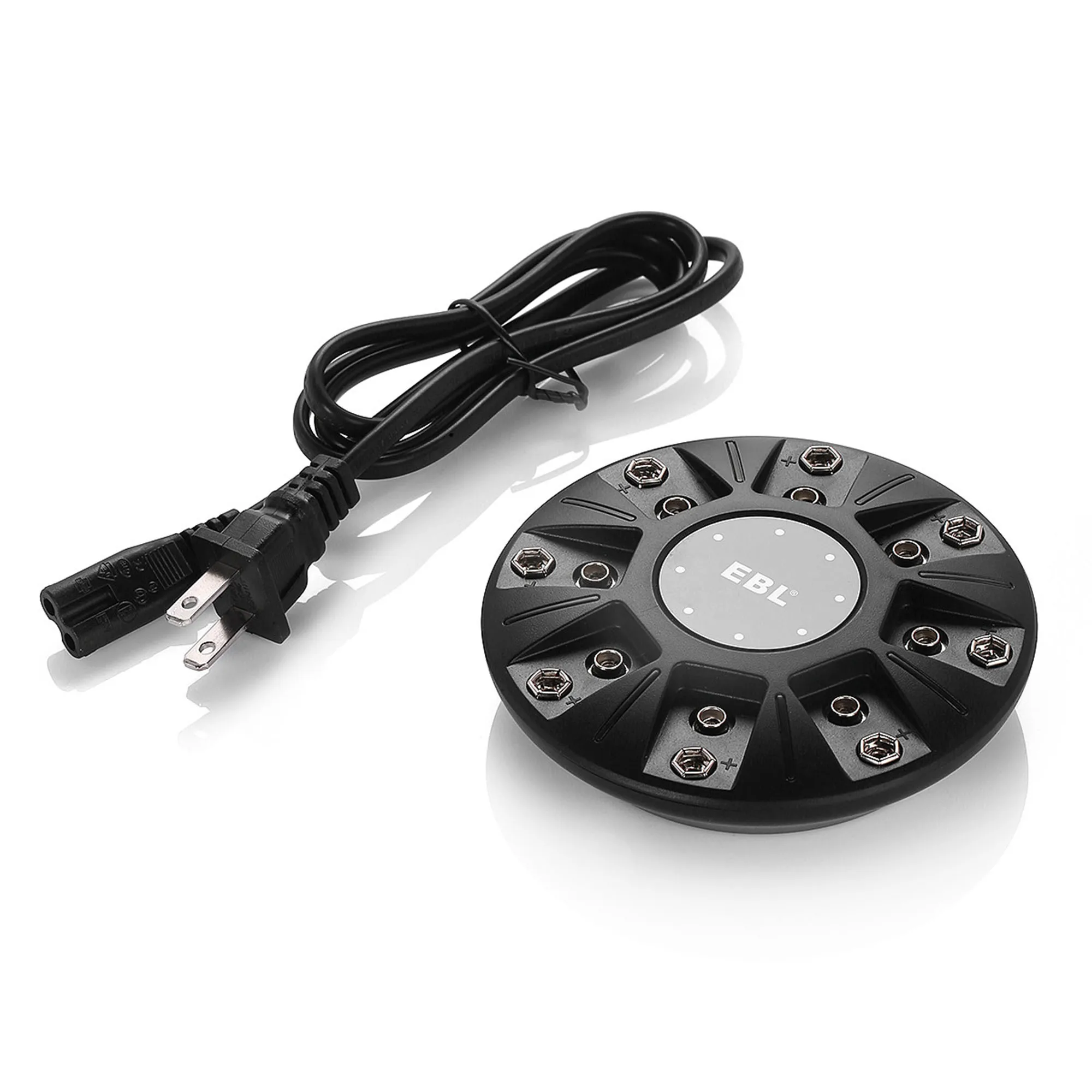 Ebl Professional & Portable Battery Charger For 1 To 8 9v Liion