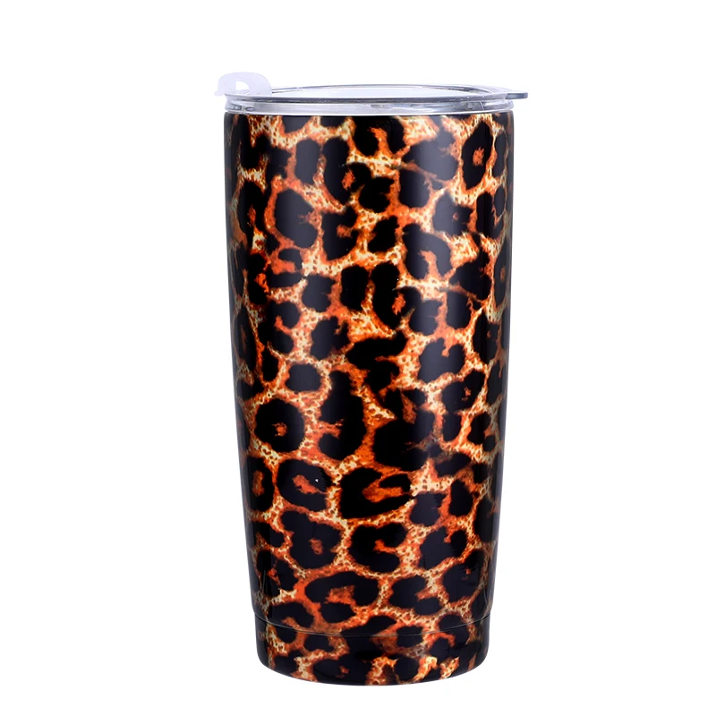 

Custom 20oz Stainless Steel Double Wall Vacuum Insulated Tumbler Cups/lily Tumblers/leopard Print Designs, Customized color