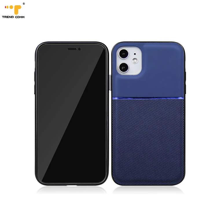 

Electroplated PU Sticker Mobile Phone Cover Luxury TPU Case For iPhone 12 Pro Max