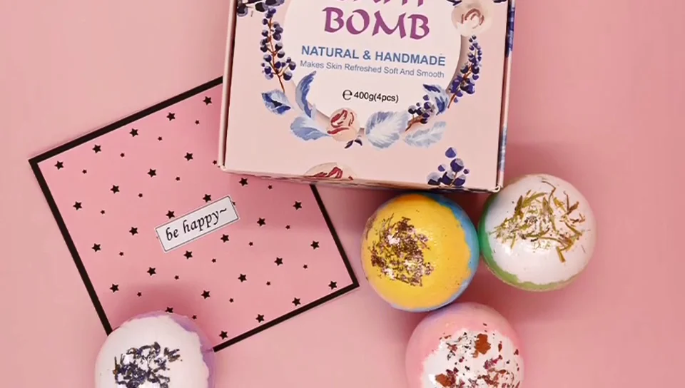 Wholesale Bubble Bath Bulk Bomb Bombs Army Flag Mahjong Organic Vegan