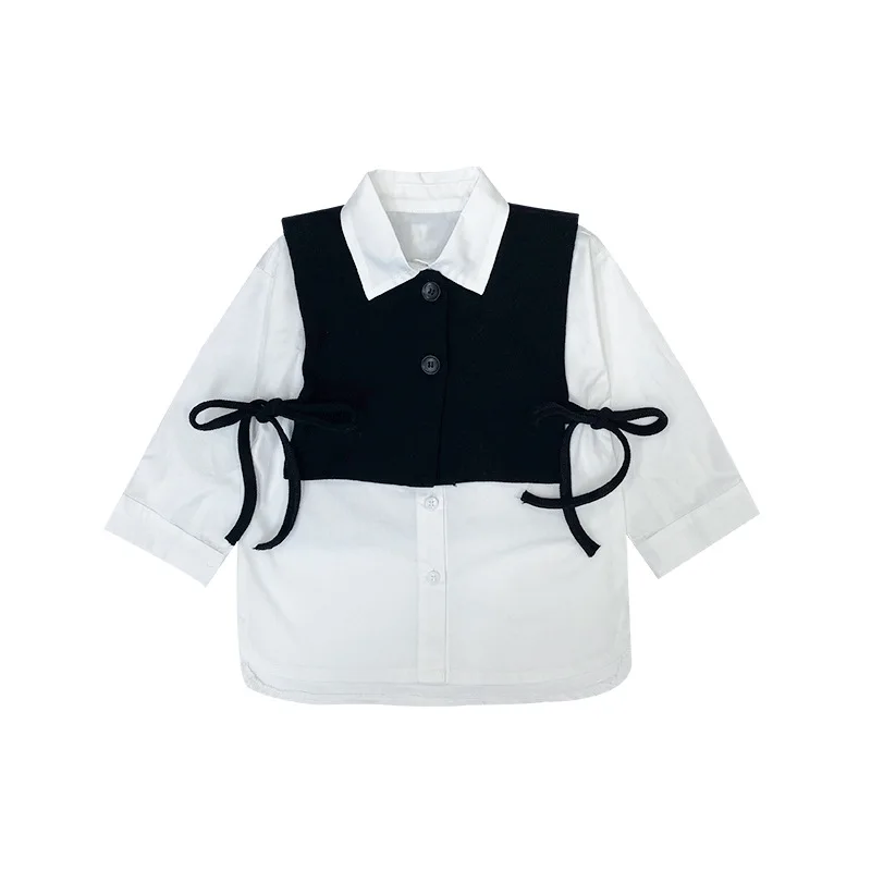 

Girl Long Sleeve Party Dress Fashion Baby Girl Casual Shirt Dress