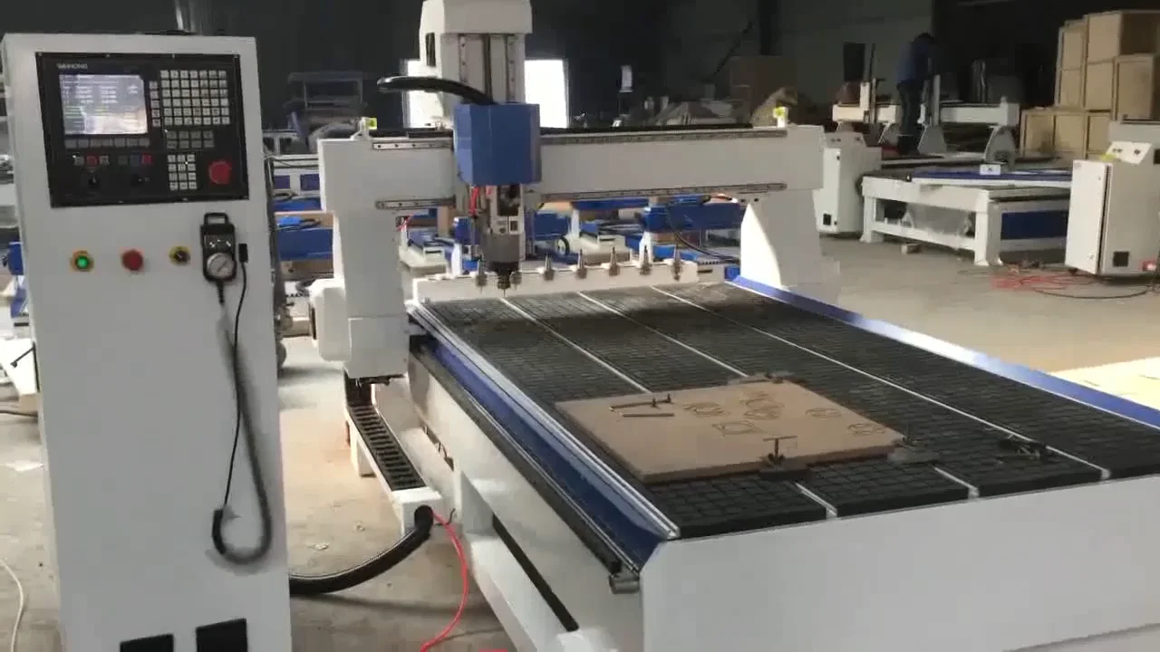 Nk280b 1325 4*8ft Cnc Router Woodworking Machine 1325 Atc Cnc Router ...