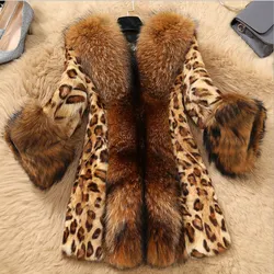 2021 Custom Fashion Wool Trench Mink Fur Coat Wome