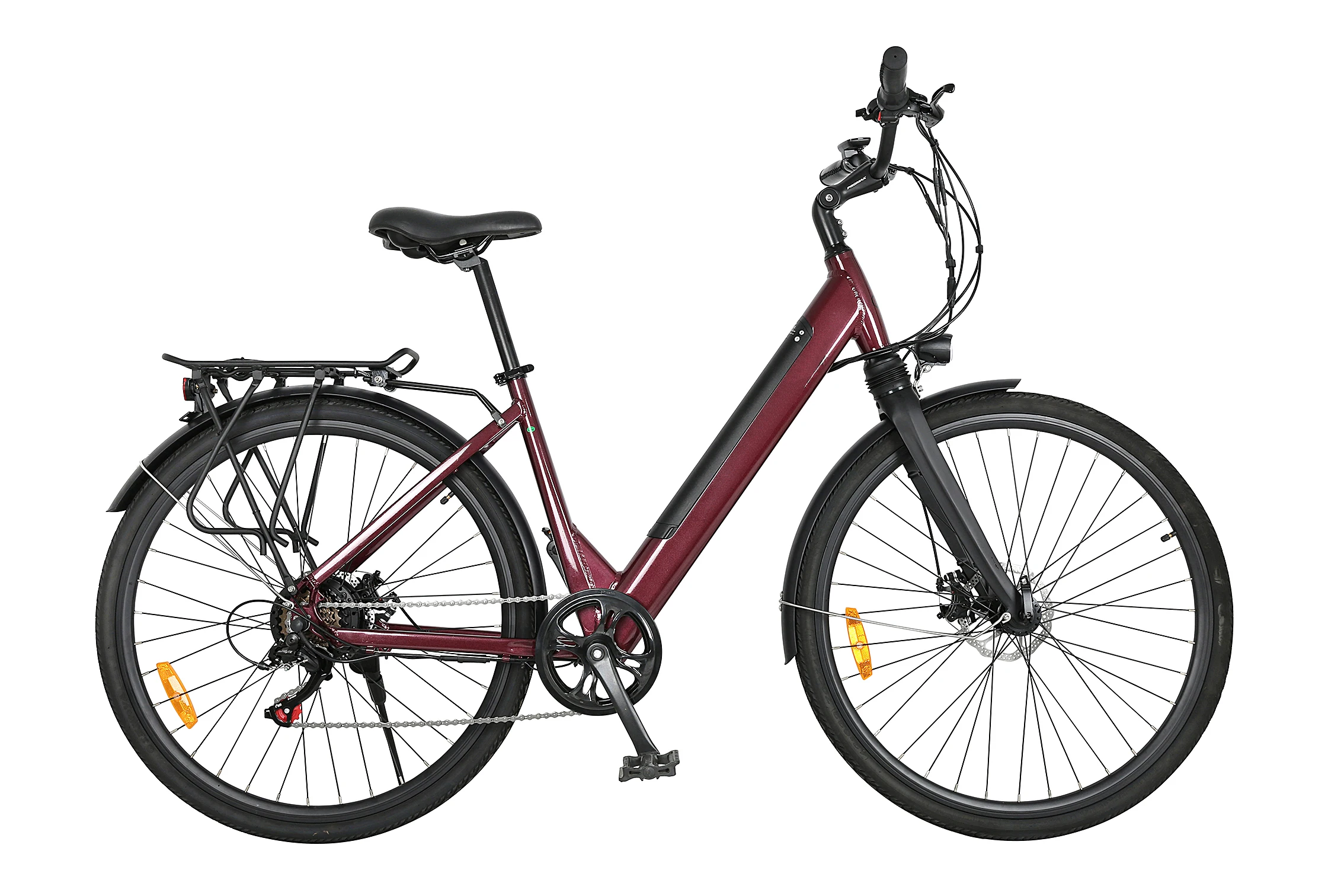 Lithium Battery 250w City Electric Bicycle With Hidden Battery/ Adult City E Bike For Sales/city
