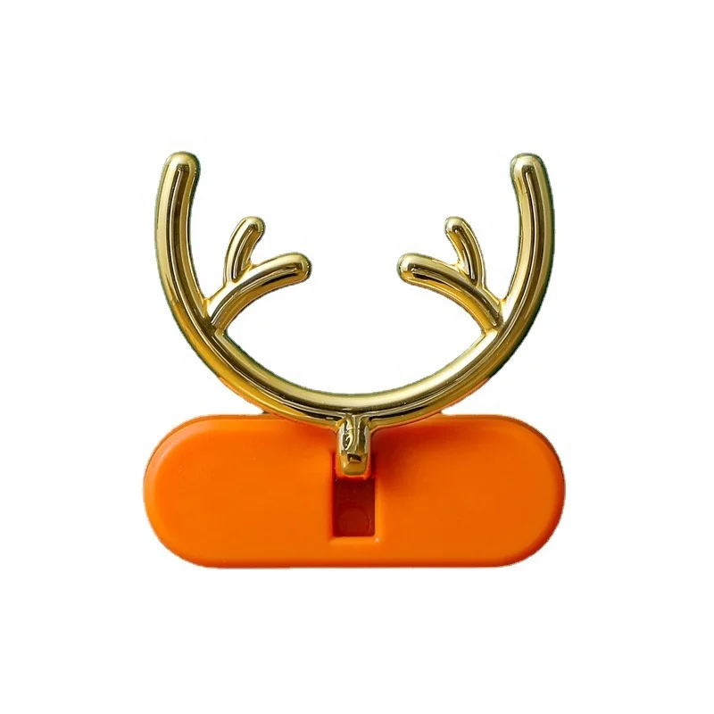 

Antlers Plug Holder Cable Organizer Wall-Mounted Jewelry Rack Adhesive Stick Hanger Hooks