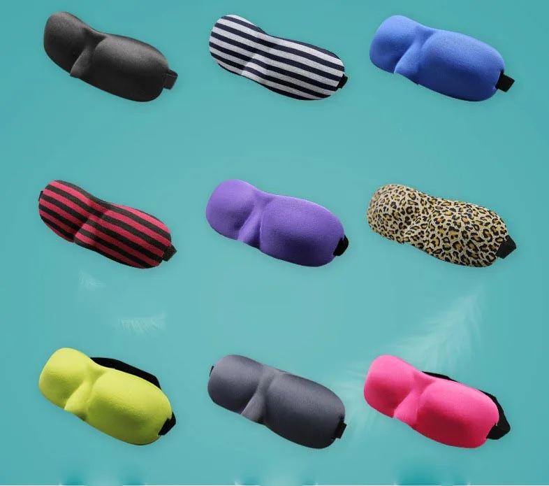 No Seamless Pressure Stereo 3d Contoured 100 Blackout Eye Mask For Sleeping With Adjustable