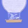 CE/ISO Disposable One-Piece Opened Type Colostomy Bag, Add PE Micropore Film