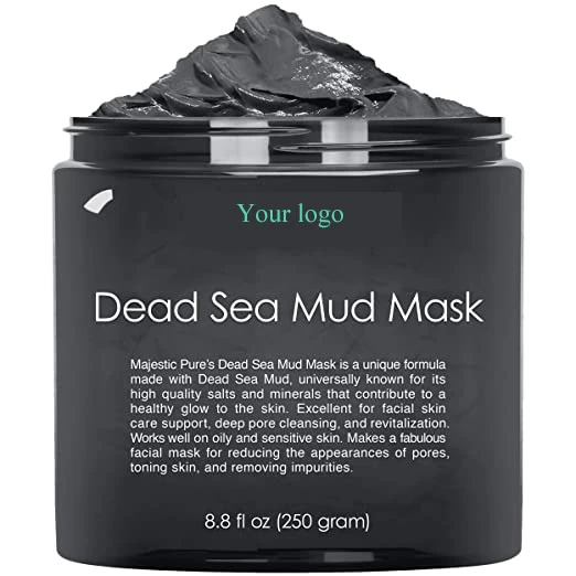 

OEM Face Mud Mask Spa Quality Pore Reducer Acne Remove Blackheads Pore Face Cleaner Clay Dead Sea Mud Facial Mask