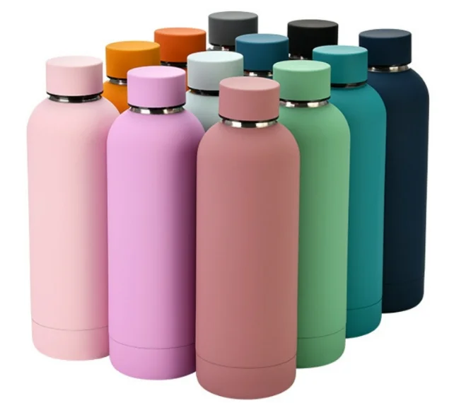 

competitive price ready for ship Promotion 500ML Vacuum Insulated Travel Double Walled 20oz Stainless Steel Water Bottle