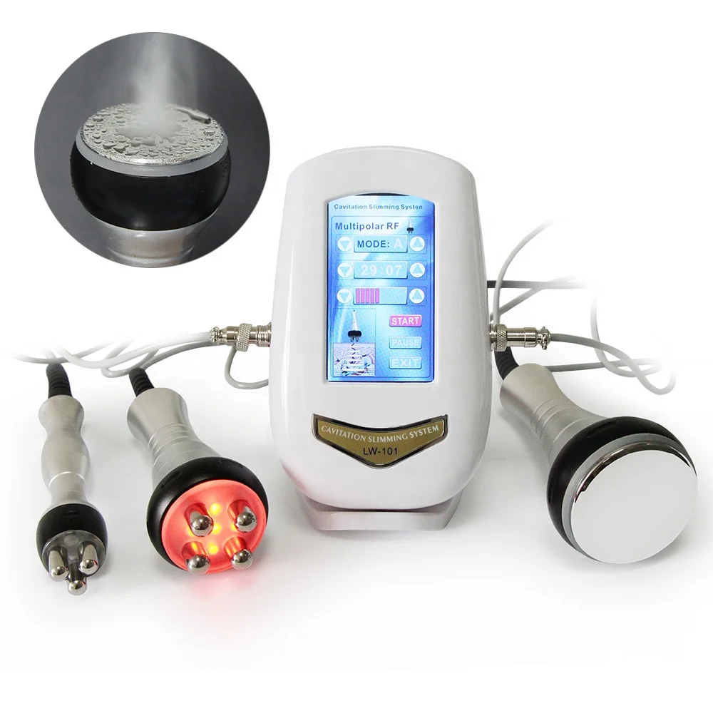 

Hot Sale 3 In 1 40K Radio Frequency Ultrasonic Lipo Laser Vacuum Cavitation Body Slimming Machine