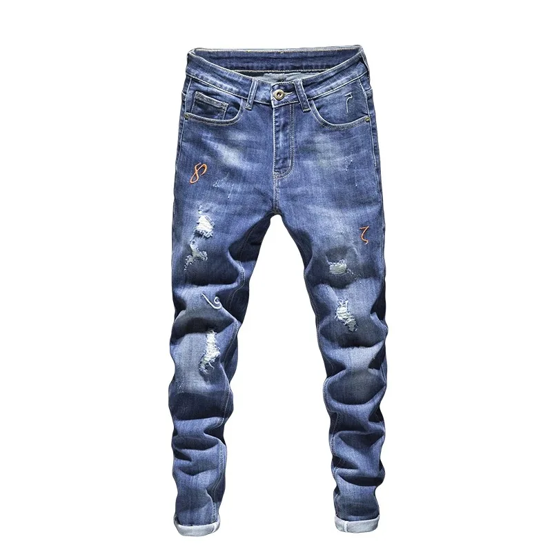 

denim jeansstreetwear jeanshight quality jeans men