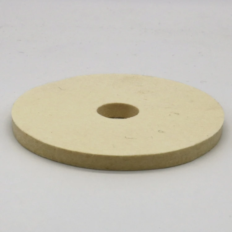 
durable wool felt wheel polishing disc for mable polishing 