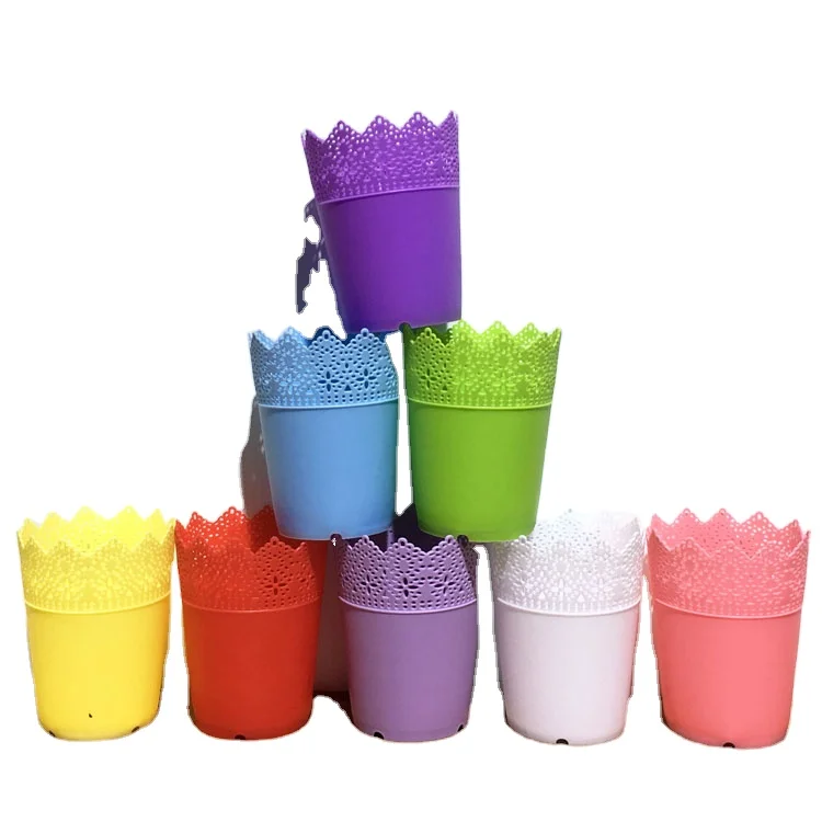 

Colourful Home Office Decoration Cheap Round Eco Unique Flower Pots For Sale