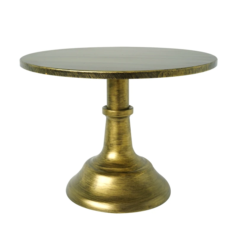 

Dali Vintage Elegant Food Display Metal Wedding Gold Cake Stands For Wedding