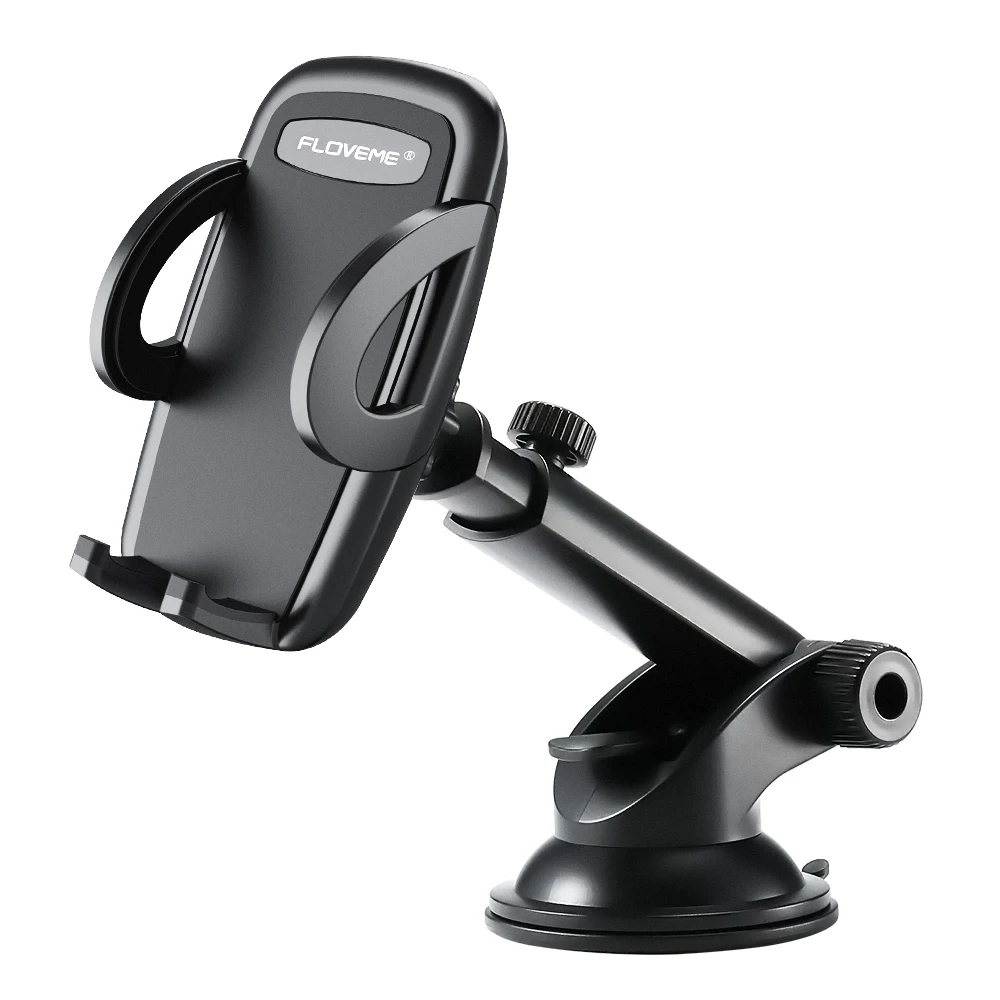 

Free Shipping 1 Sample OK FLOVEME Universal Mobile Accessories Flexible Windshield Dashboard Car Mount Cell Phone Stand Holder