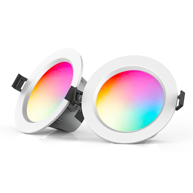 
Ready to ship BT led downlight 5w 9w RGB music bulb light compatible with Google alexa 