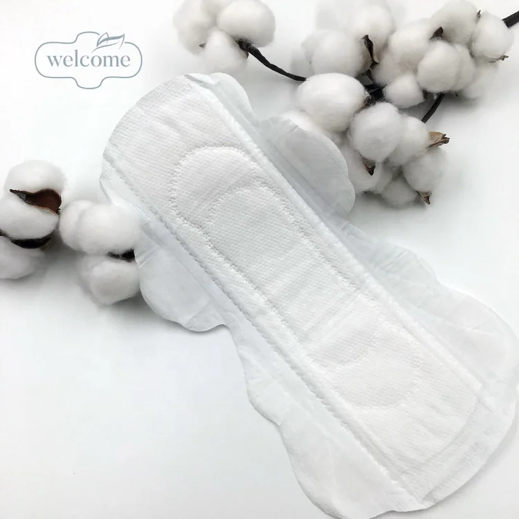 

Vaginal Products for Women Premium Biodegradable Corn and Bamboo Fiber Mint Flavor Sanitary Pads Biodegradable Sanitary Napkins