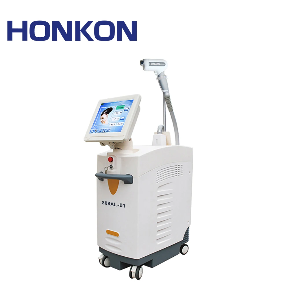 

HONKON TUV 808Nm Depilator Diode Laser Hair Removal Machine With German Laser