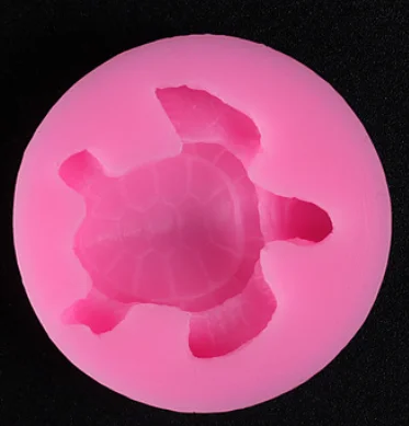 

Cute Turtle Turtle Shape Silicone Fondant Cakes and Pastries Baking Decoration DIY Mold Making Crafts Bakeware Tools Accessories