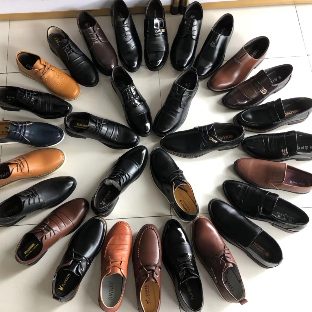 

JM Latest Quality Nice Original Fashionable Men's Dress Shoes Men Leather Casual Shoes Hot-selling In China, Mixed colors