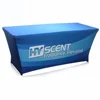 Promotional table runner throw fitted logo custom printed table cloth table cover