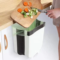 

Foldable Trash Bin Hanging Waste Bin Under Kitchen Sink Wall Trash Can Plastic china waste bins