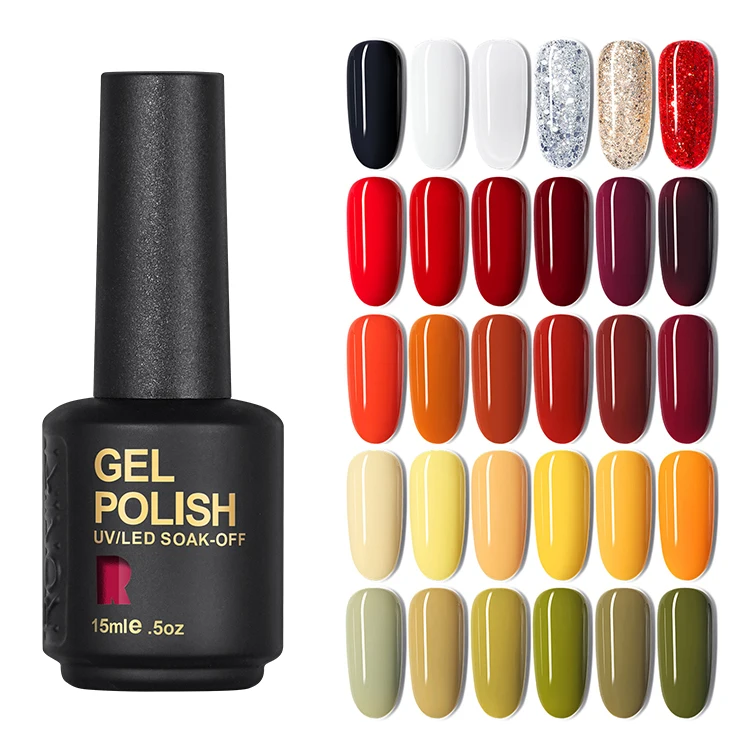 

RONIKI Nail Salon gel polish vendor 2021 Hot Sale OEM/ODM Free Sample Color Soak off Private label Nail Polish, 3000 color