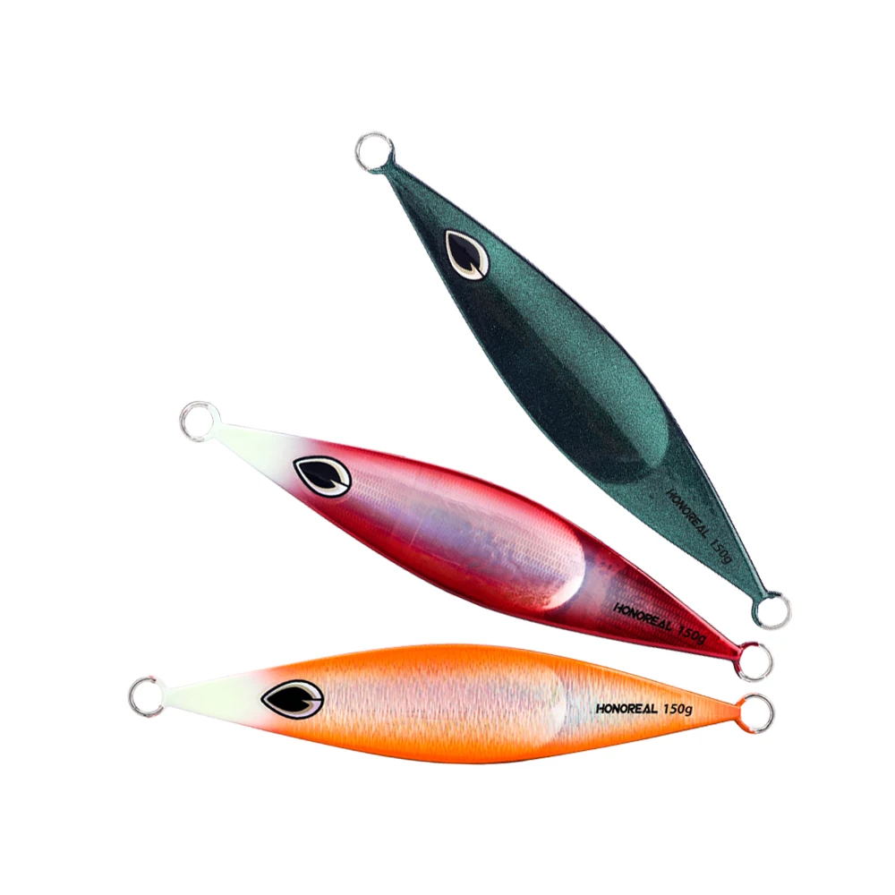 

Slow Vertical Saltwater Slow Pitch Metal Jig Lead Jigging Lure, Various