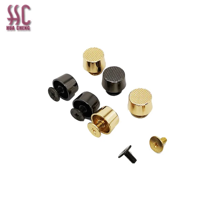 

Custom 12 mm bag screw rivets bag parts Nails studs buckles flat screw ring handbag bag feet, Gold,silver,nickle,brass, other metalic color is available.