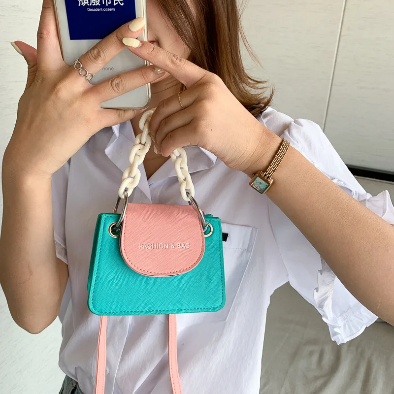 

Autumn Ladies Small Bags Popular Fashion Wild Ins Messenger Bag Net Red Mini Bag