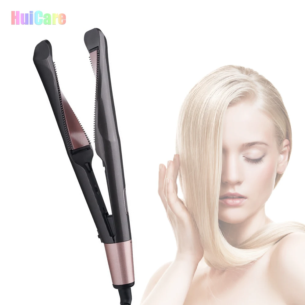 

Fast Heating Curler Twist Professional Ionic Hair Straightening Styling Flat Ceramic Iron Hair Straightener And Curler