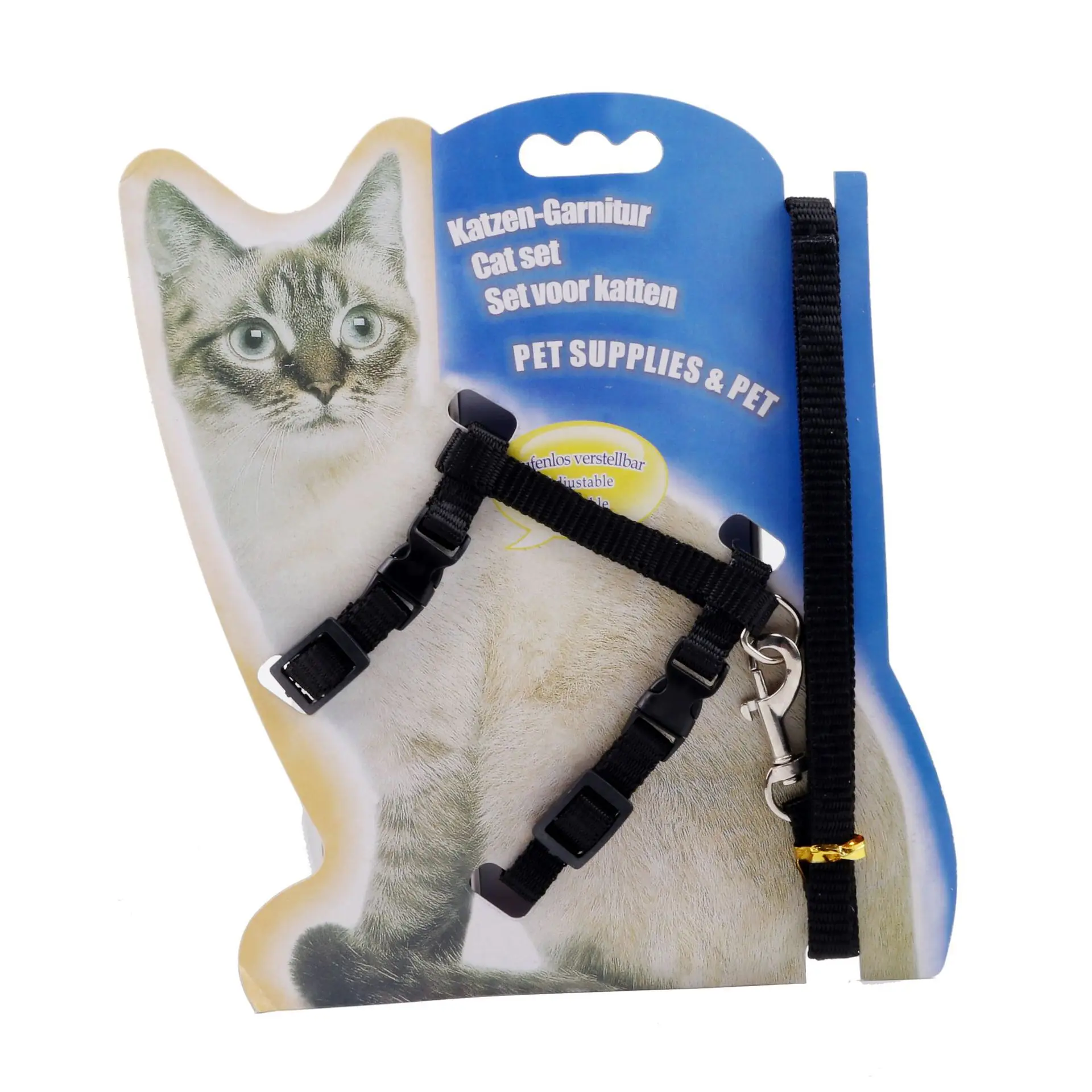 

Popular pretty pet soft cat harness leash, Red/blue/black/green/pink/purple/can be customized