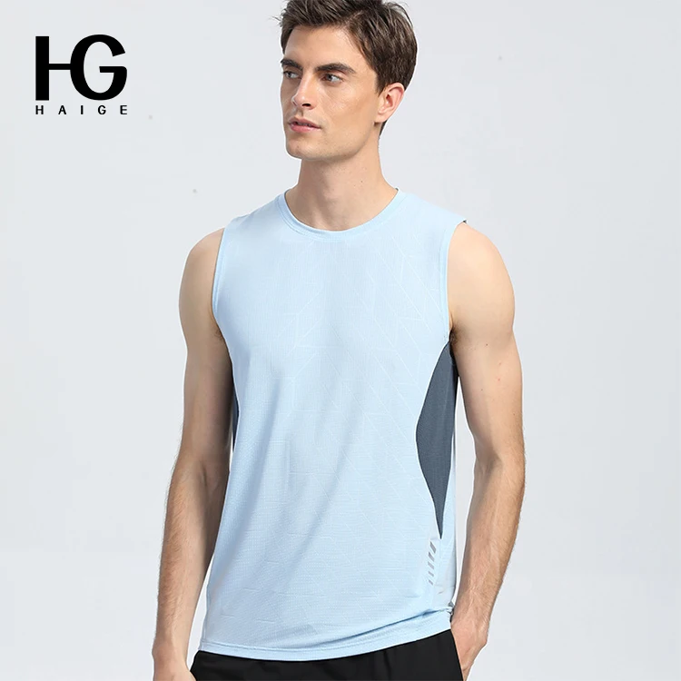 

Fashion Casual Summer Tank Top For Men Men Tank Top Gym Breathable Sports Quick Dry Workout Tank Tops For Men