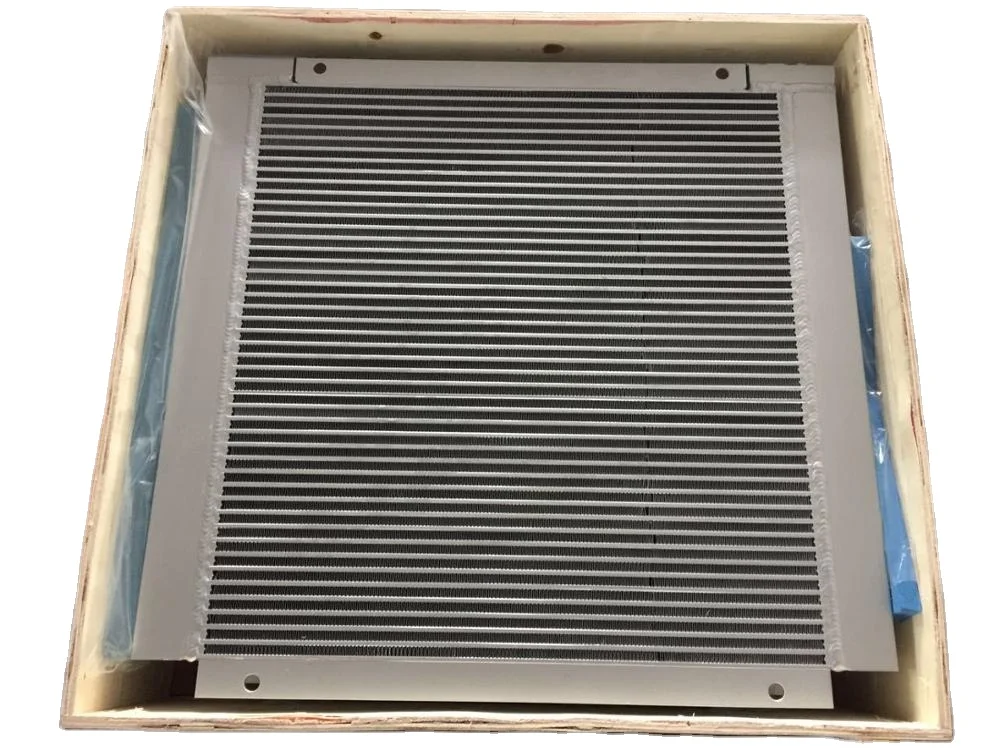 Screw Air Compressor 14.5bar Max Pressure Chiller Plate Aluminum