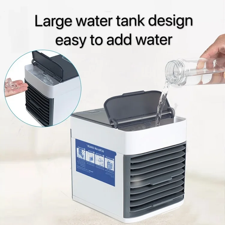 
2020 New Electric portable AirConditioners Cooling Humidifier Fan DC USB Mini Portable Air Conditioner 