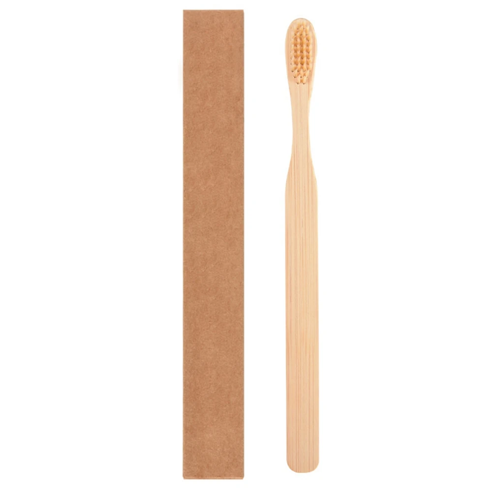 
Reusable Biodegradable Environmentally Friendly Soft Brush Bamboo Tooth container 