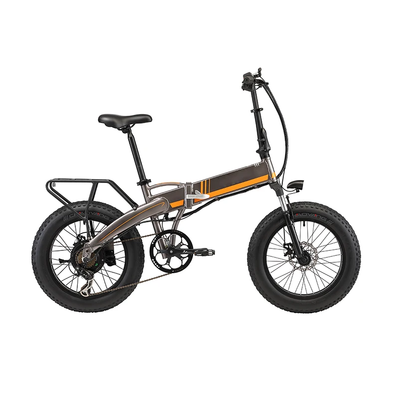 

Free Shipping China Factory Direct Sales Hydraulic Shock Absorption Folding Electric Bike 48v 500w Electric Bicycle, Black ,gray