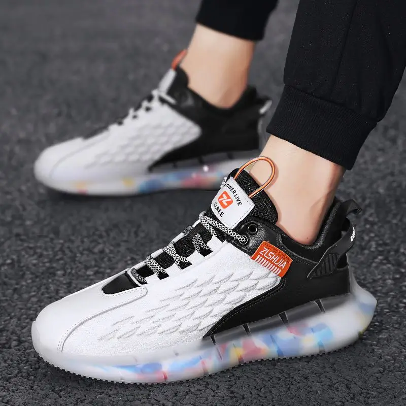 

High quality custom cheap lightweight breathable upper shoes men sport zapatillas mujer top shoes men, Optional