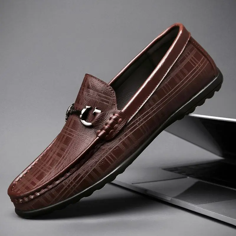 

Nuevo Men'S Classic Leather Shoes Suppliers Mens Casual Slip On Shoe Ginnastica Brand Fashion Air Sport Shoes Men Sneaker