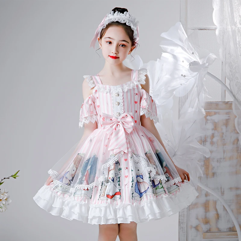 

Kids Girls Princess Christmas Dress Lace Flower Girl Tutu Wedding Prom Pageant Birthday Party Dresses 8-16 Years