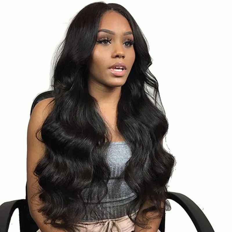 

Long Black Ombre bob Wigs Synthetic For Women Glueless Wavy Cosplay Wigs Heat Resistant Daily Wig Women's African American Hair, See details picture