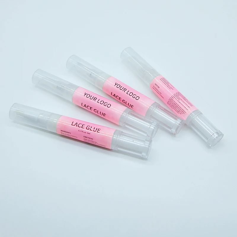 

amazon Hot sale Strong Hold Lace Wig Glue Pen Waterproof Lace Wig Adhesive Glue Private Label Lace Glue Pen