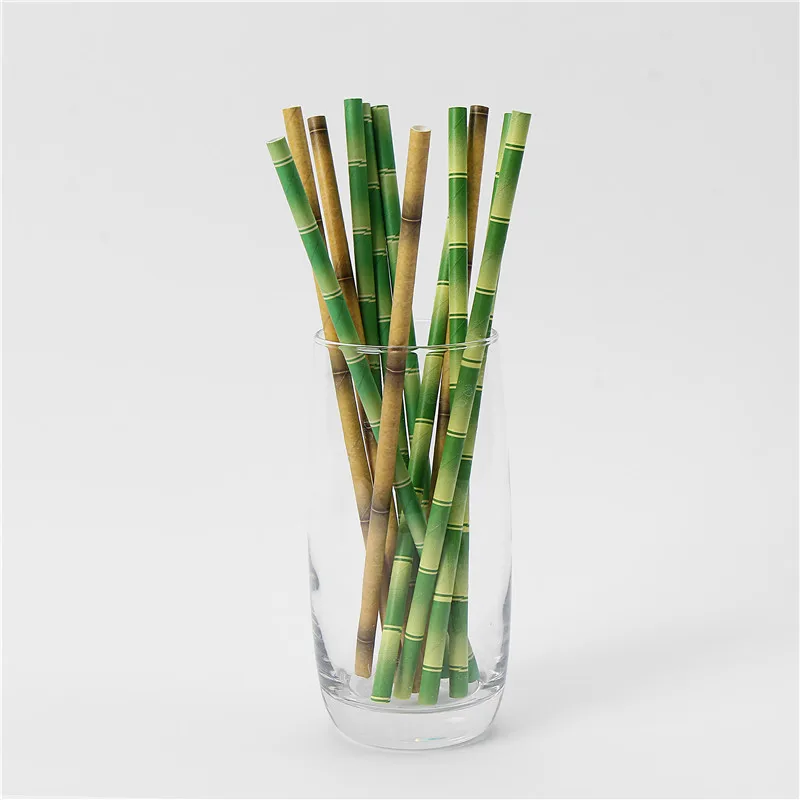 

Customized Logo Stock 10k Coloured Food Grade Printed Paper Straws For Drinking Paper Straws